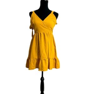 SHEIN Short Yellow Dress